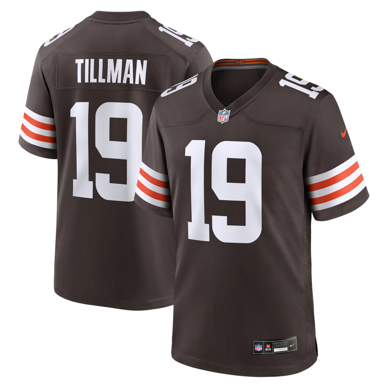 Cleveland Browns Cedric Tillman Brown jersey – view 1