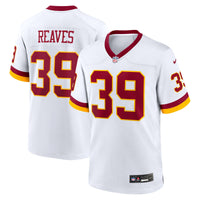 Washington Commanders Jeremy Reaves White jersey – view 2