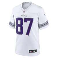 Minnesota Vikings T.J. Hockenson White jersey – view 3