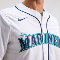 Seattle Mariners Cal Raleigh White jersey – view 10
