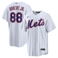 New York Mets Luis Robert Jr. White jersey – view 1