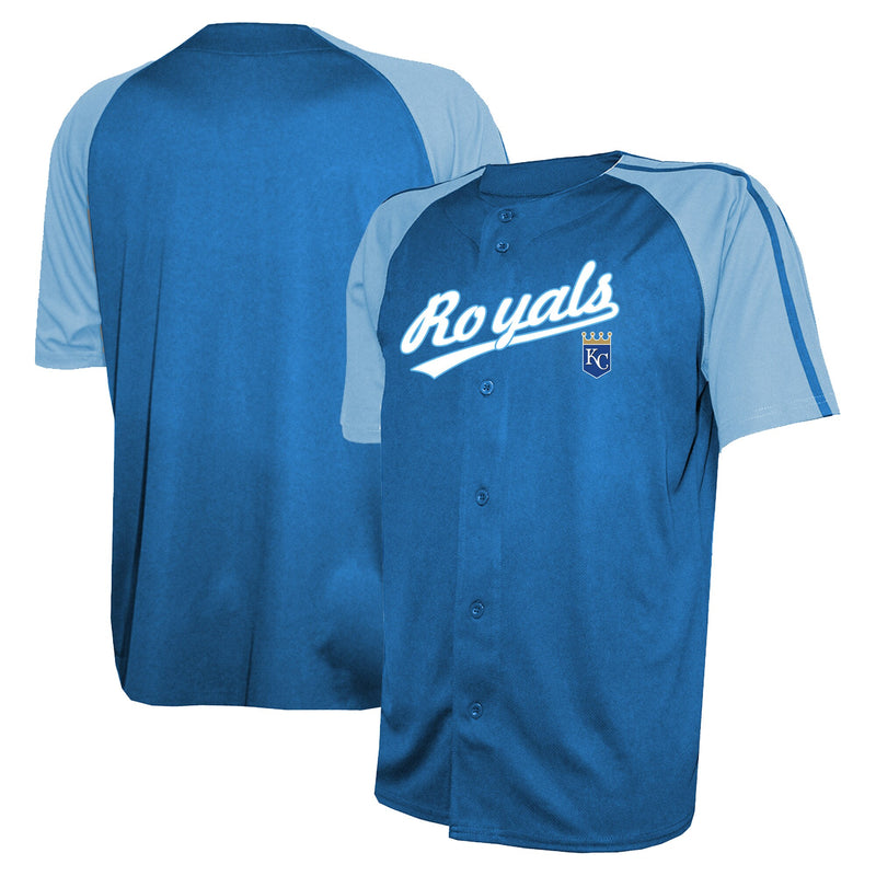 Kansas City Royals Stitches Royal jersey – view 1