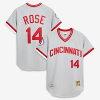 Cincinnati Reds Pete Rose Gray jersey – view 1