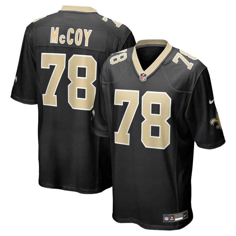 New Orleans Saints Erik Mccoy Black jersey – view 1