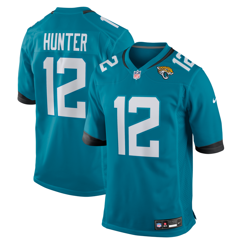 Jacksonville Jaguars Travis Hunter Teal jersey – view 1