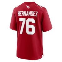 Arizona Cardinals Will Hernandez Cardinal jersey – view 3