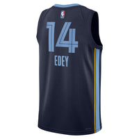 Memphis Grizzlies Zach Edey - Navy jersey – view 4