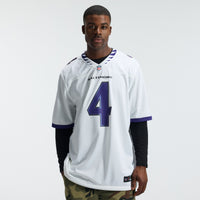 Baltimore Ravens Zay Flowers White jersey – view 3