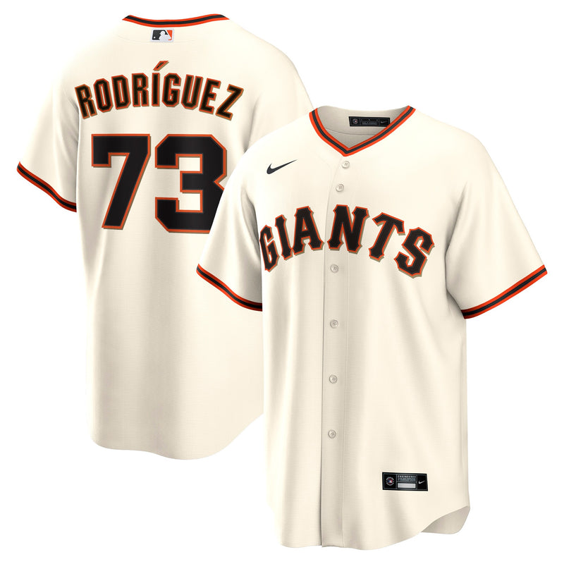 San Francisco Giants Randy Rodríguez Cream jersey – view 1