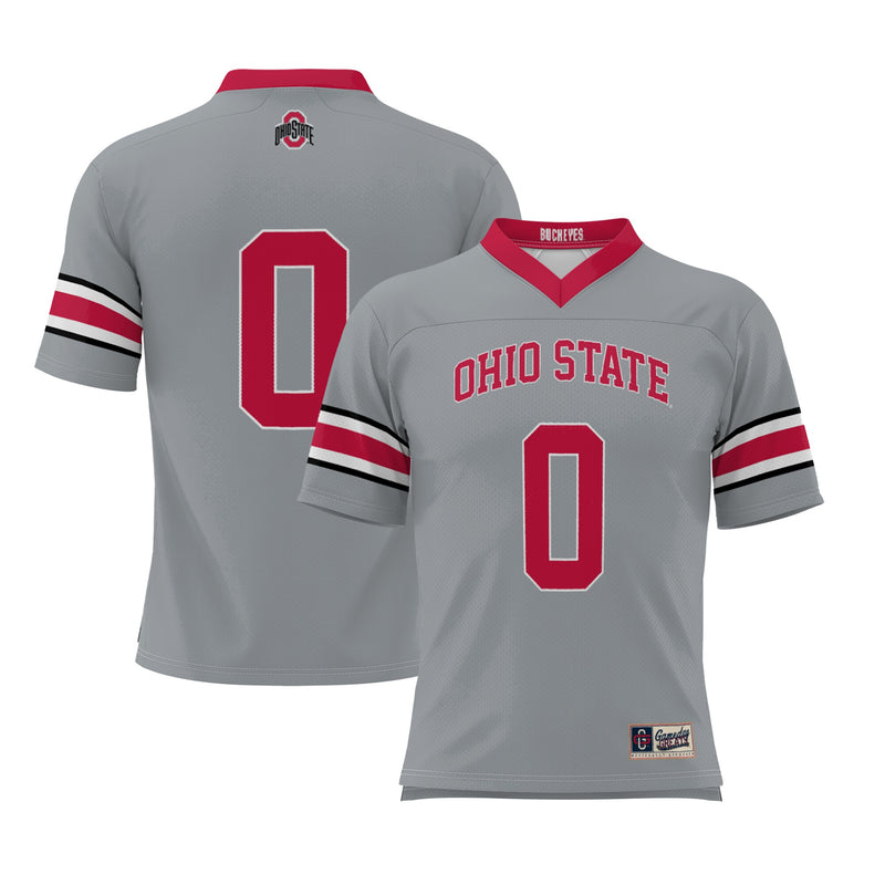 Ohio State Buckeyes Gray jersey – view 1
