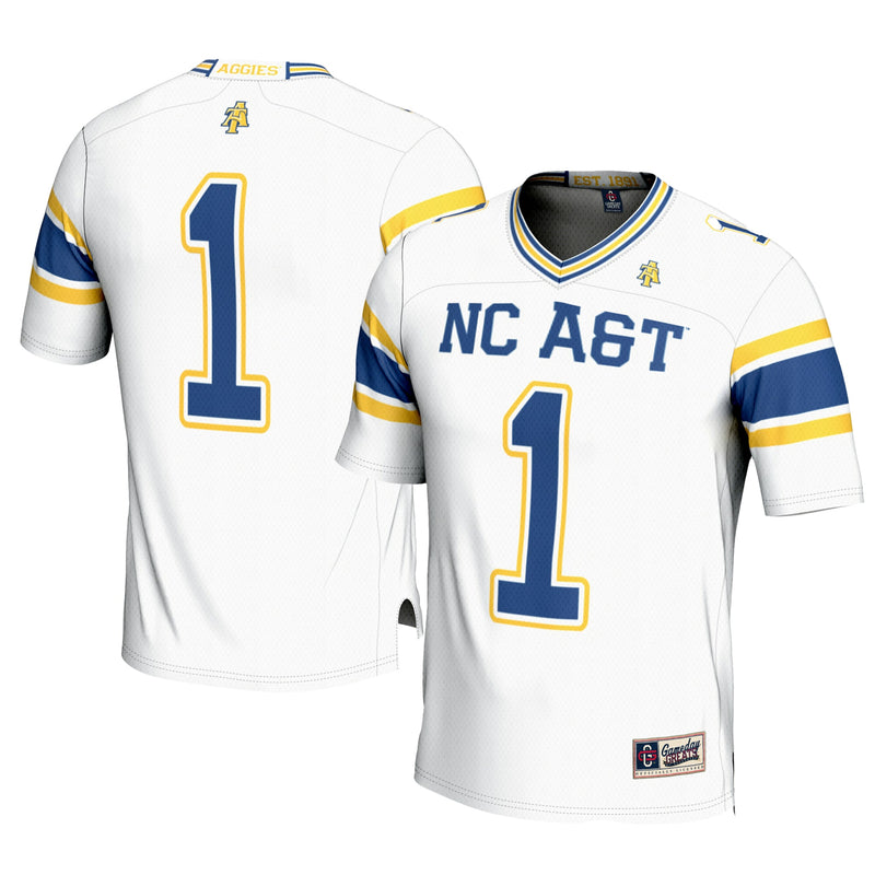 North Carolina A&T Aggies White jersey – view 1