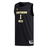 adidas Southern Miss Golden Eagles Black jersey – view 3