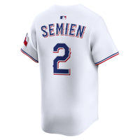 Texas Rangers Marcus Semien White jersey – view 4