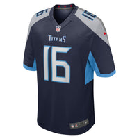 Tennessee Titans Treylon Burks Navy jersey – view 3