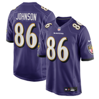 Baltimore Ravens Cornelius Johnson Purple jersey – view 1