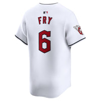 Cleveland Guardians David Fry White jersey – view 4