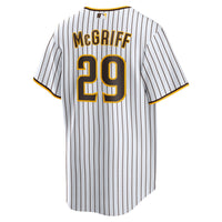 San Diego Padres Fred McGriff White jersey – view 4
