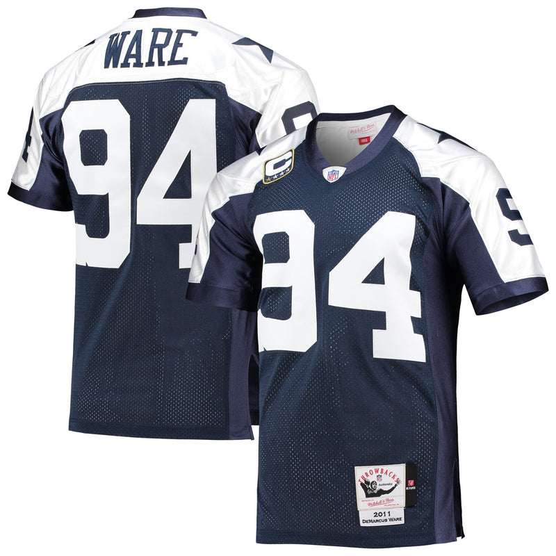 Dallas Cowboys DeMarcus Ware Navy jersey – view 1