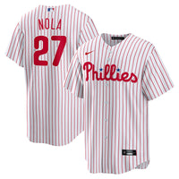 Philadelphia Phillies Aaron Nola White jersey – view 2