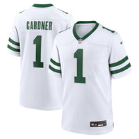 New York Jets Ahmad Sauce Gardner White jersey – view 2