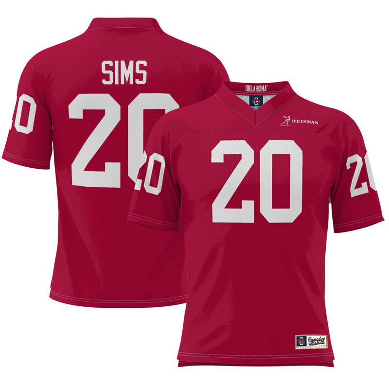 Crimson jersey – view 1