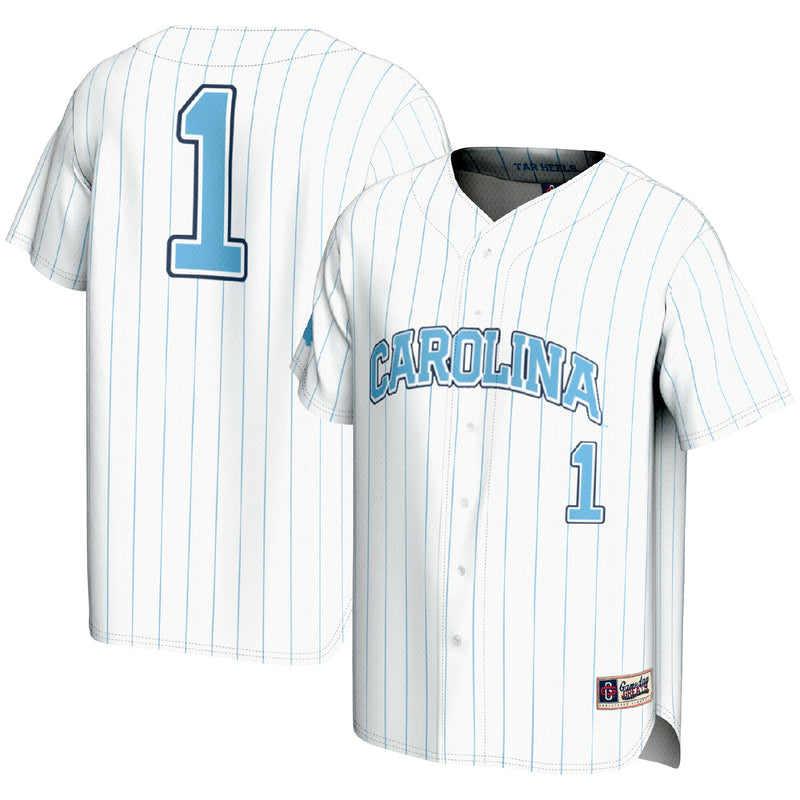 North Carolina Tar Heels White jersey – view 1