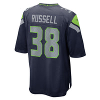 Seattle Seahawks Brady Russell Navy jersey – view 4