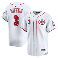 Cincinnati Reds Ke'Bryan Hayes White jersey – view 1