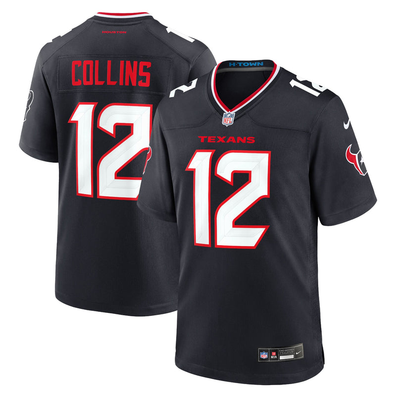 Houston Texans Nico Collins Navy jersey – view 1