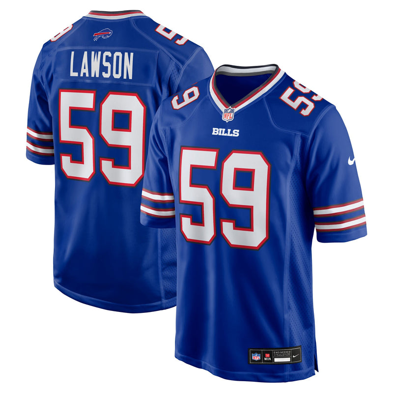 Buffalo Bills Shaq Lawson Royal jersey – view 1