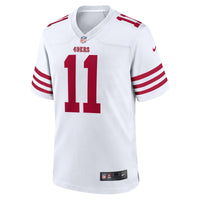 San Francisco 49ers Brandon Aiyuk White jersey – view 3