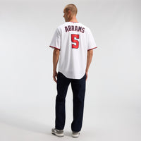 Washington Nationals CJ Abrams White jersey – view 6