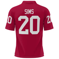 Crimson jersey – view 4