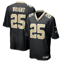 New Orleans Saints Rejzohn Wright Black jersey – view 1