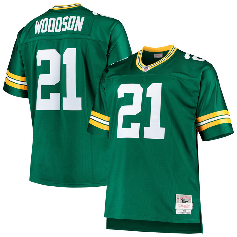 Green Bay Packers Charles Woodson Green jersey – view 1