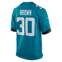 Jacksonville Jaguars Montaric Brown Teal jersey – view 3