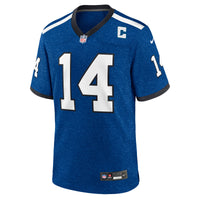 Indianapolis Colts Alec Pierce Blue jersey – view 3