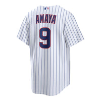 Chicago Cubs Miguel Amaya White jersey – view 3