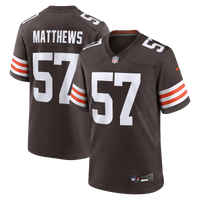 Cleveland Browns Clay Matthews Brown jersey – view 1