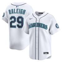 Seattle Mariners Cal Raleigh White jersey – view 1