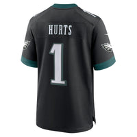 Philadelphia Eagles Jalen Hurts Black jersey – view 4