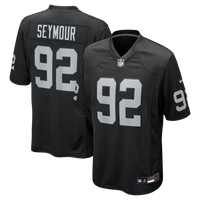 Las Vegas Raiders Richard Seymour Black jersey – view 1
