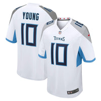 Tennessee Titans Vince Young White jersey – view 1