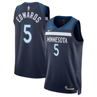 Minnesota Timberwolves Navy jersey – view 1