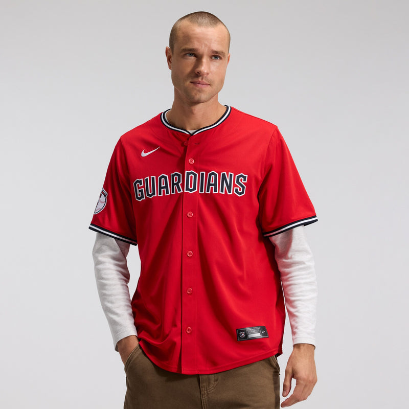 Cleveland Guardians Red jersey – view 1