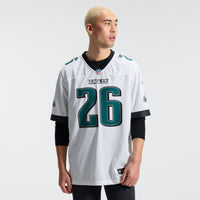 Philadelphia Eagles Saquon Barkley White jersey – view 3