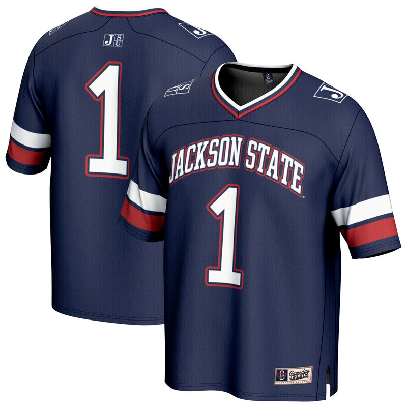 Jackson State Tigers Royal jersey – view 1