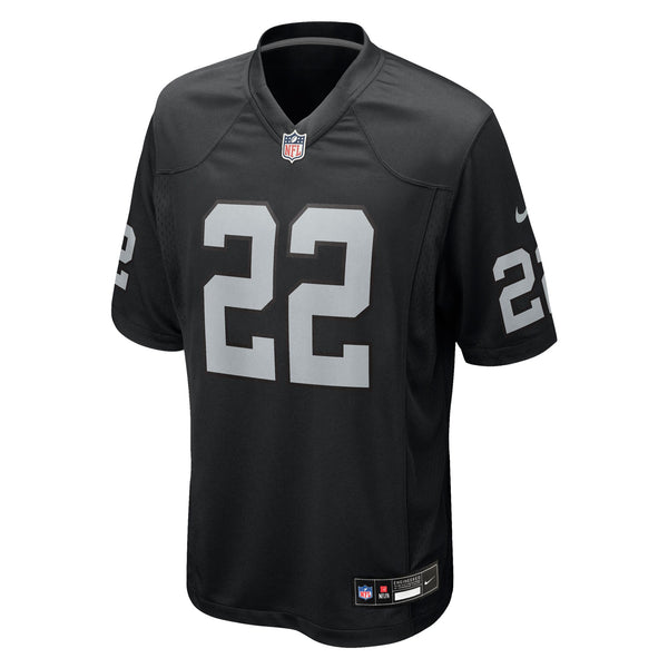 Las Vegas Raiders Eric Stokes Nike Black Team Game Jersey