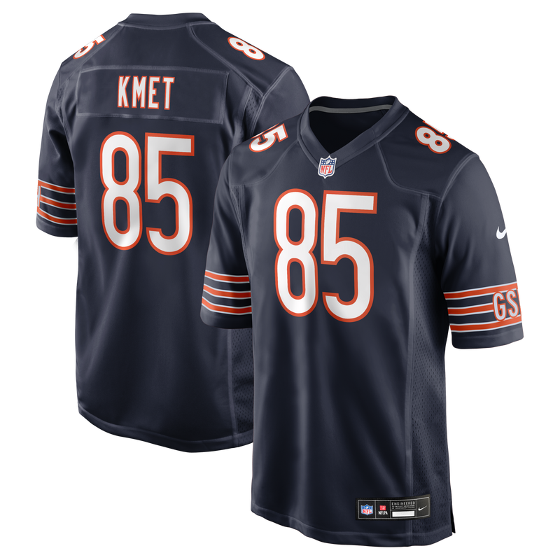 Chicago Bears Cole Kmet Navy jersey – view 1