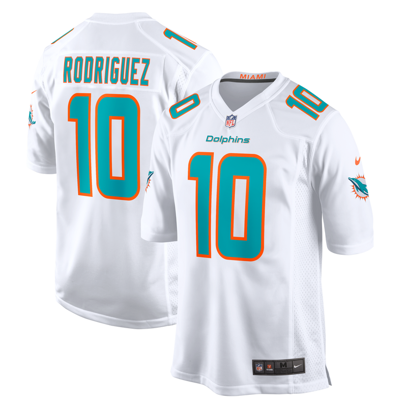 Miami Dolphins Jacob Rodriguez White jersey – view 1